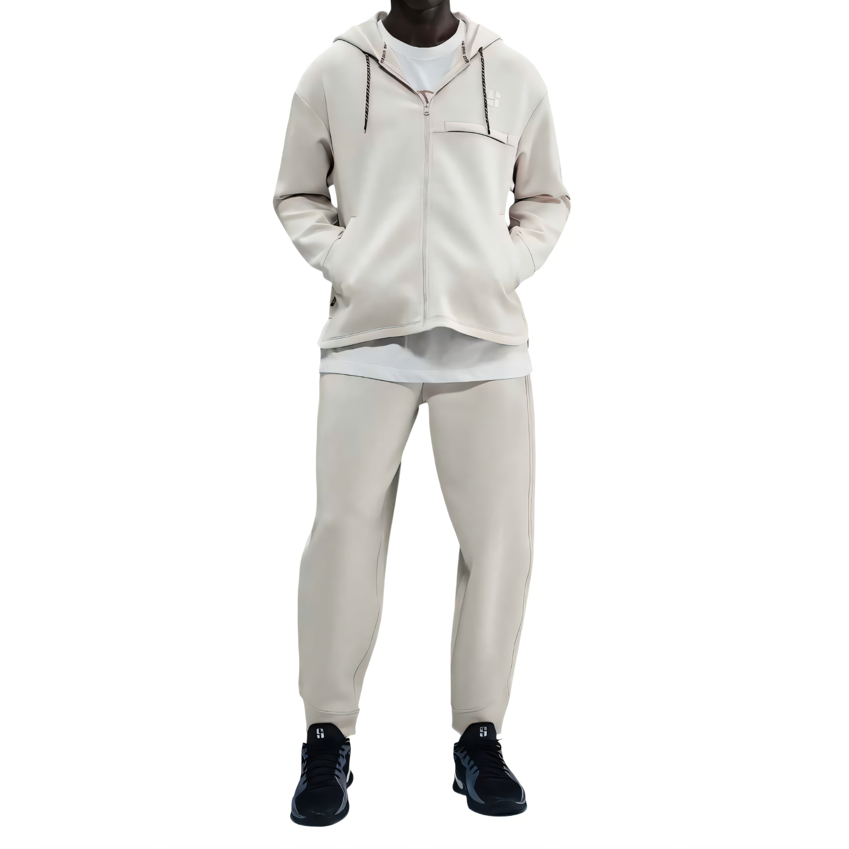 

Баскетбольный худи Sabrina Dri-FIT Loose Full-Zip Nike, экрю