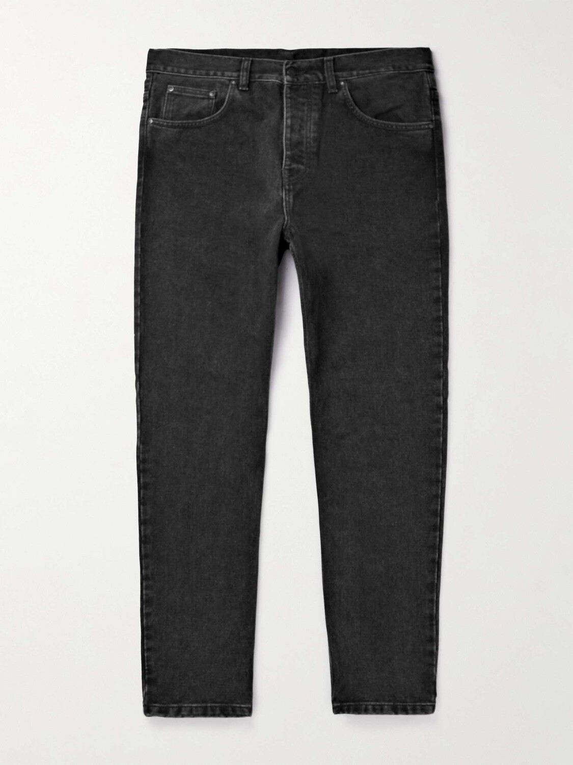 

Зауженные джинсы Newel с аппликацией логотипа CARHARTT WIP, черный