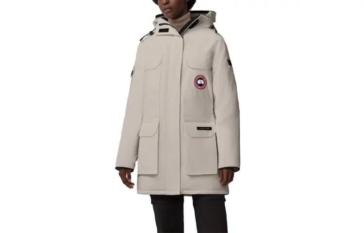 Экспедиционная серия Пуховая куртка Унисекс Лаймово-серый Canada Goose — фото 3