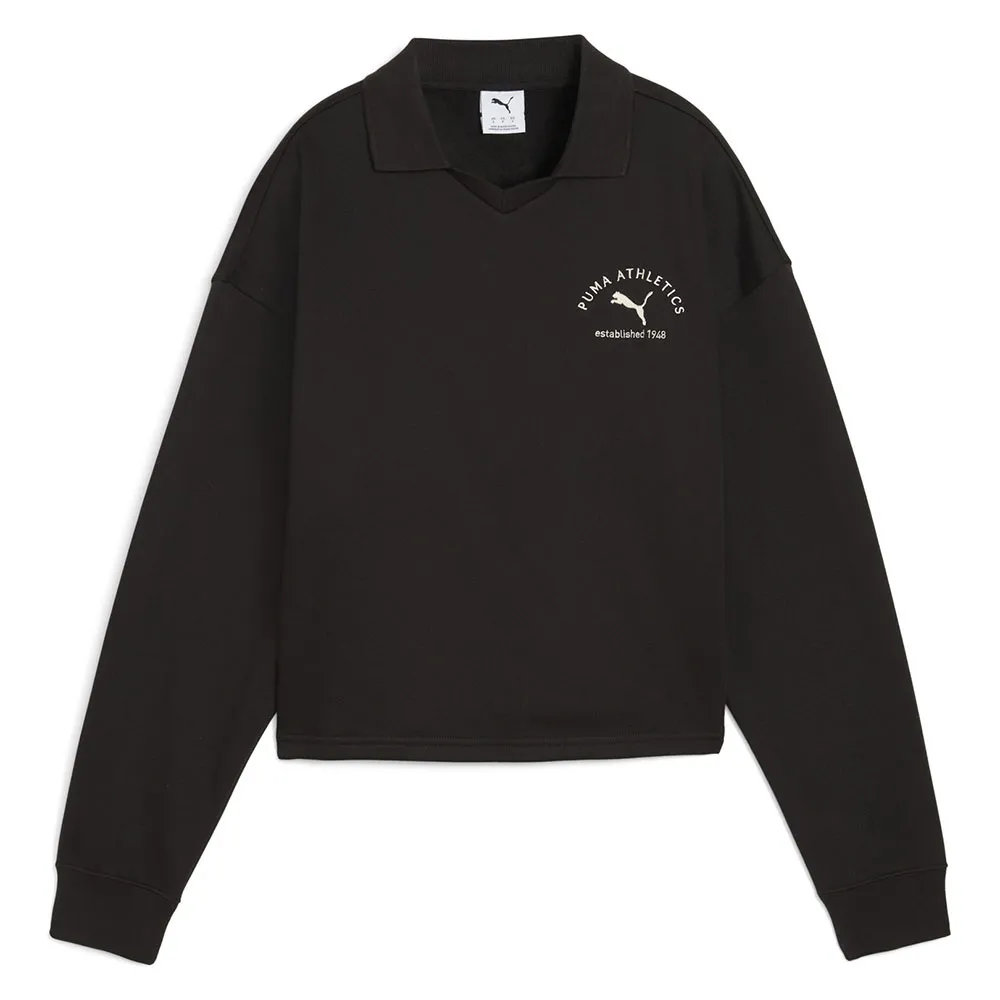

Поло с длинным рукавом Puma Class Comfort Short, черный