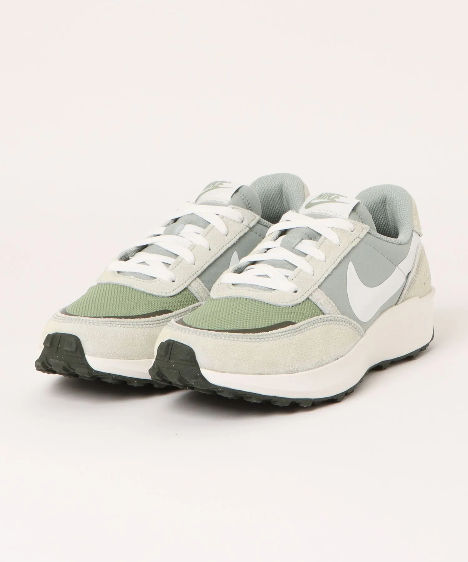 Мужские кроссовки NIKE Waffle Debut Refresh зелёные