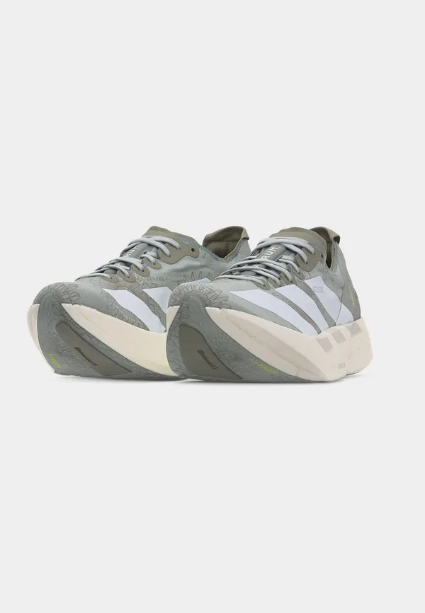 Кроссовки для бега по шоссе adizero adios pro 4 серебристого цвета/белая/серебристая камешка Adidas Performance, Silver-Coloured/Footwear White/Silver-Coloured Pebble — фото 3