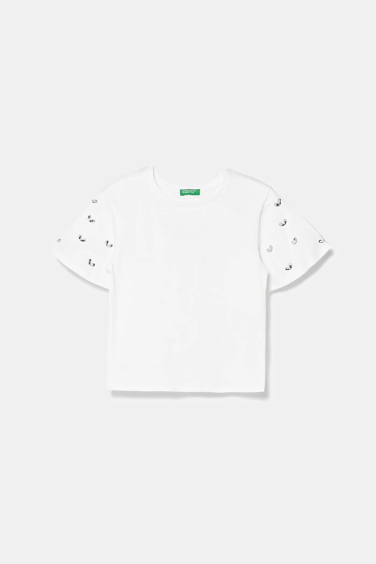 

Футболка из хлопка для детей United Colors Of Benetton, белый