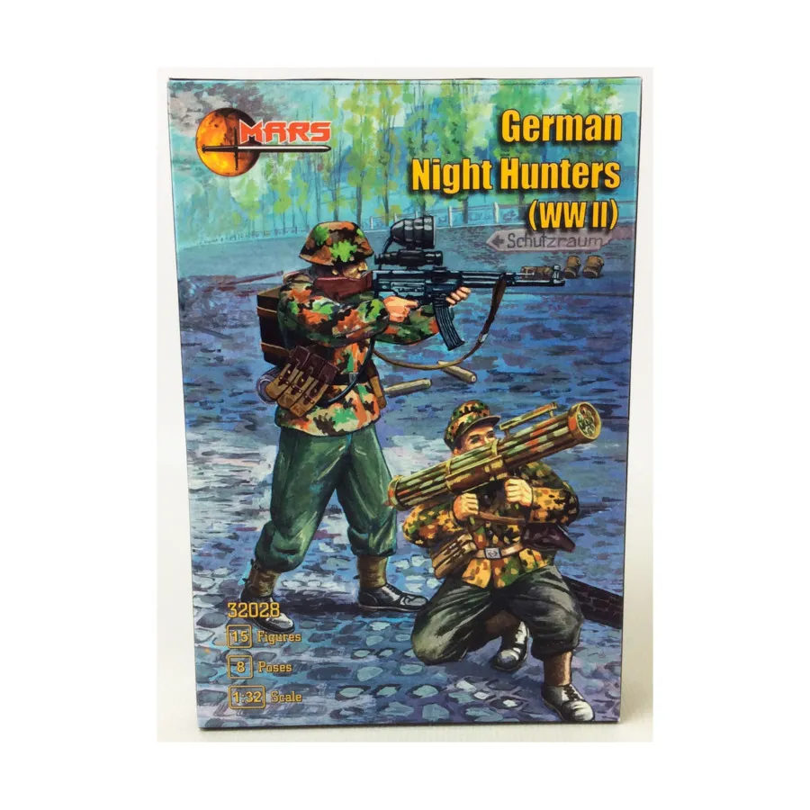 

Немецкие ночные охотники, World War II Miniatures (1:32) (Mars Figures)
