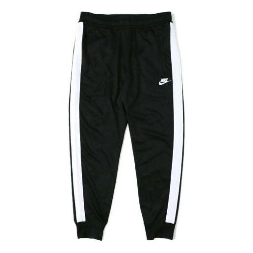 

Брюки sportswear casual sports knit bundle feet long pants black Nike, черный