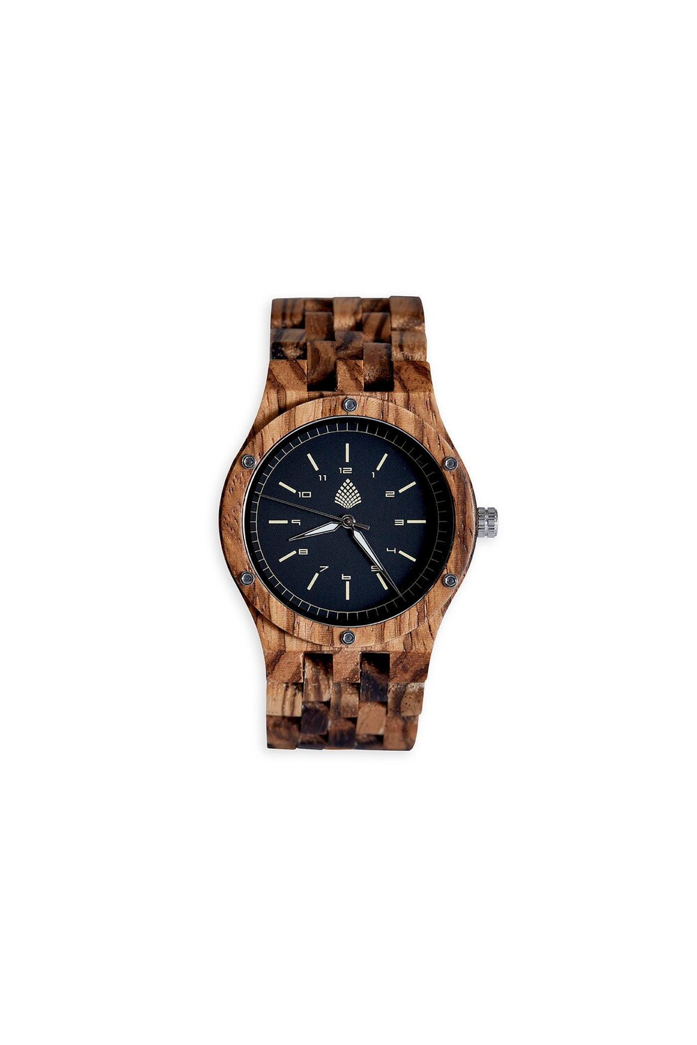 

Часы из тиса из натурального дерева The Sustainable Watch Company, коричневый