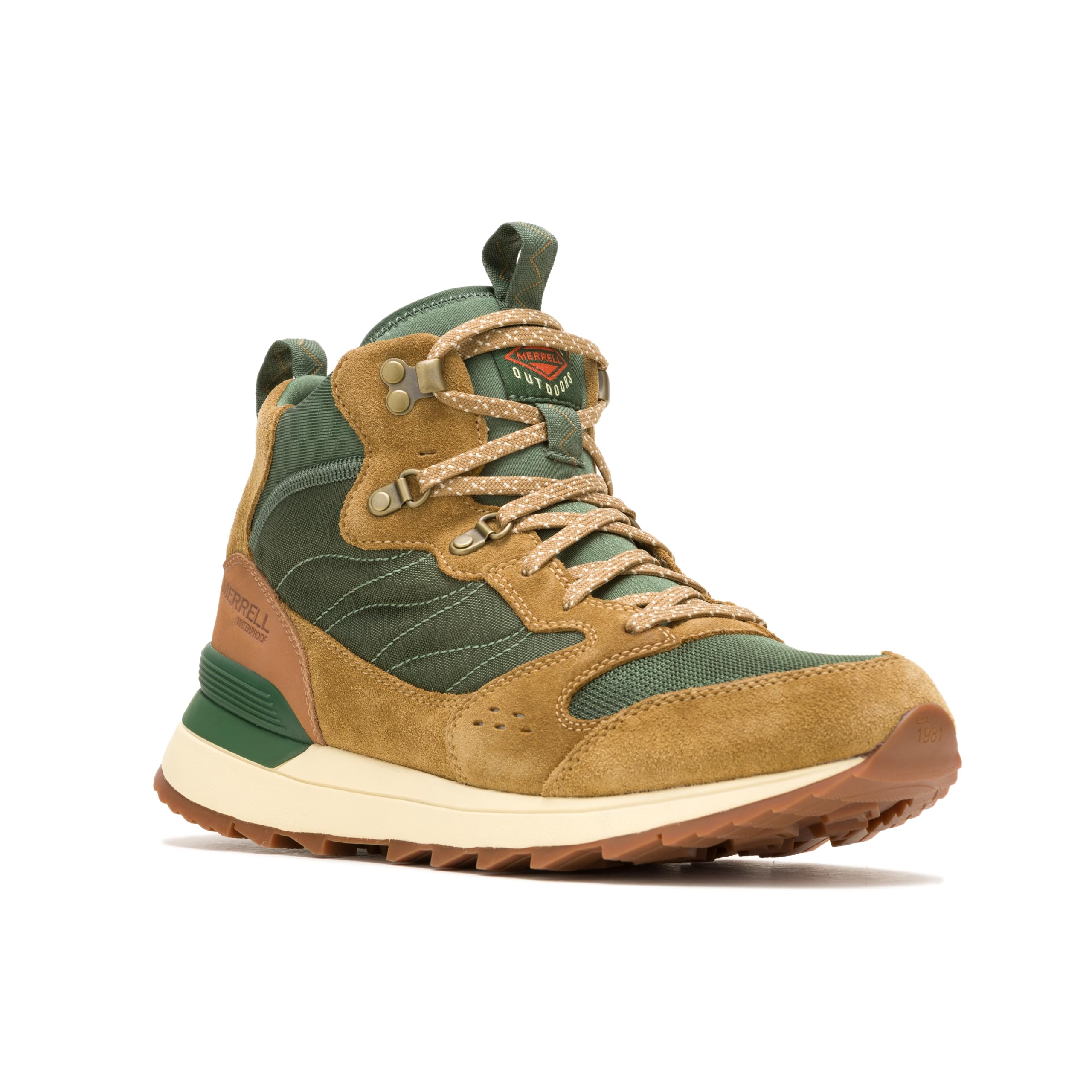 

Ботинки Merrell Alpine 83 Sneaker Recraft Mid Waterproof, цвет Durum