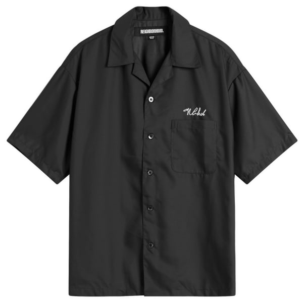

Однотонная гавайская рубашка Neighborhood, черный