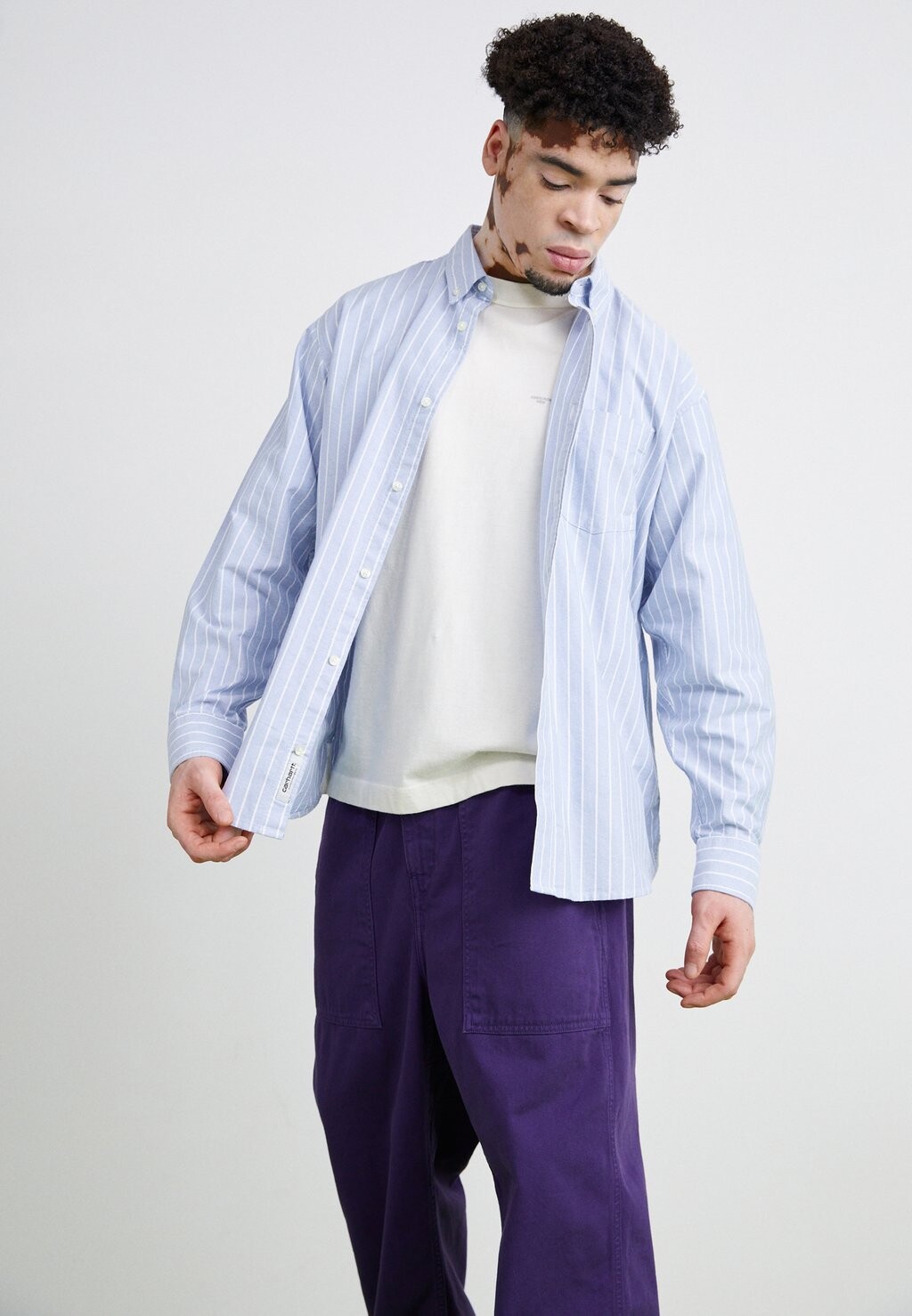 

Брюки HAYWORTH PANT Carhartt WIP, фиолетовый