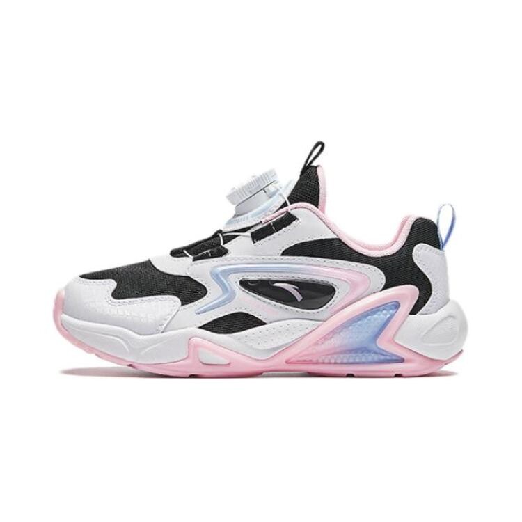 

Детские кеды PS Low-top Black/Converse White/Danube Blue/Cute Pink Anta Kids, черный