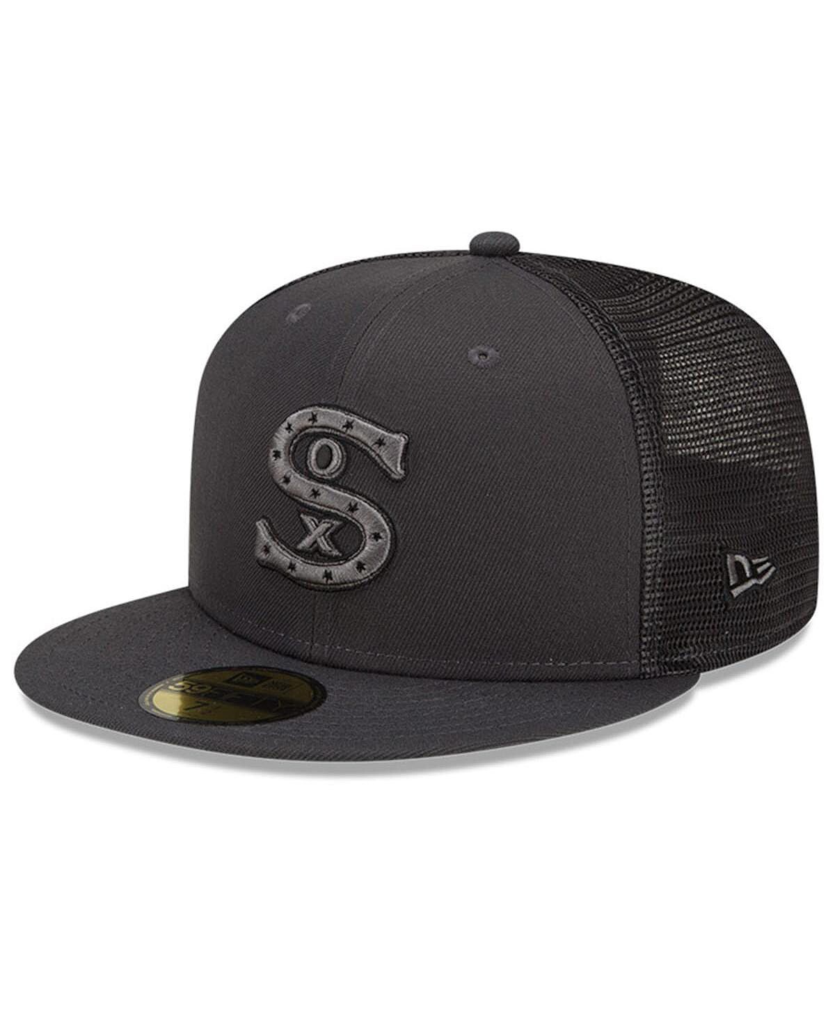 

Мужская графитовая кепка Chicago White Sox 2022 Batting Practice 59Fifty. New Era