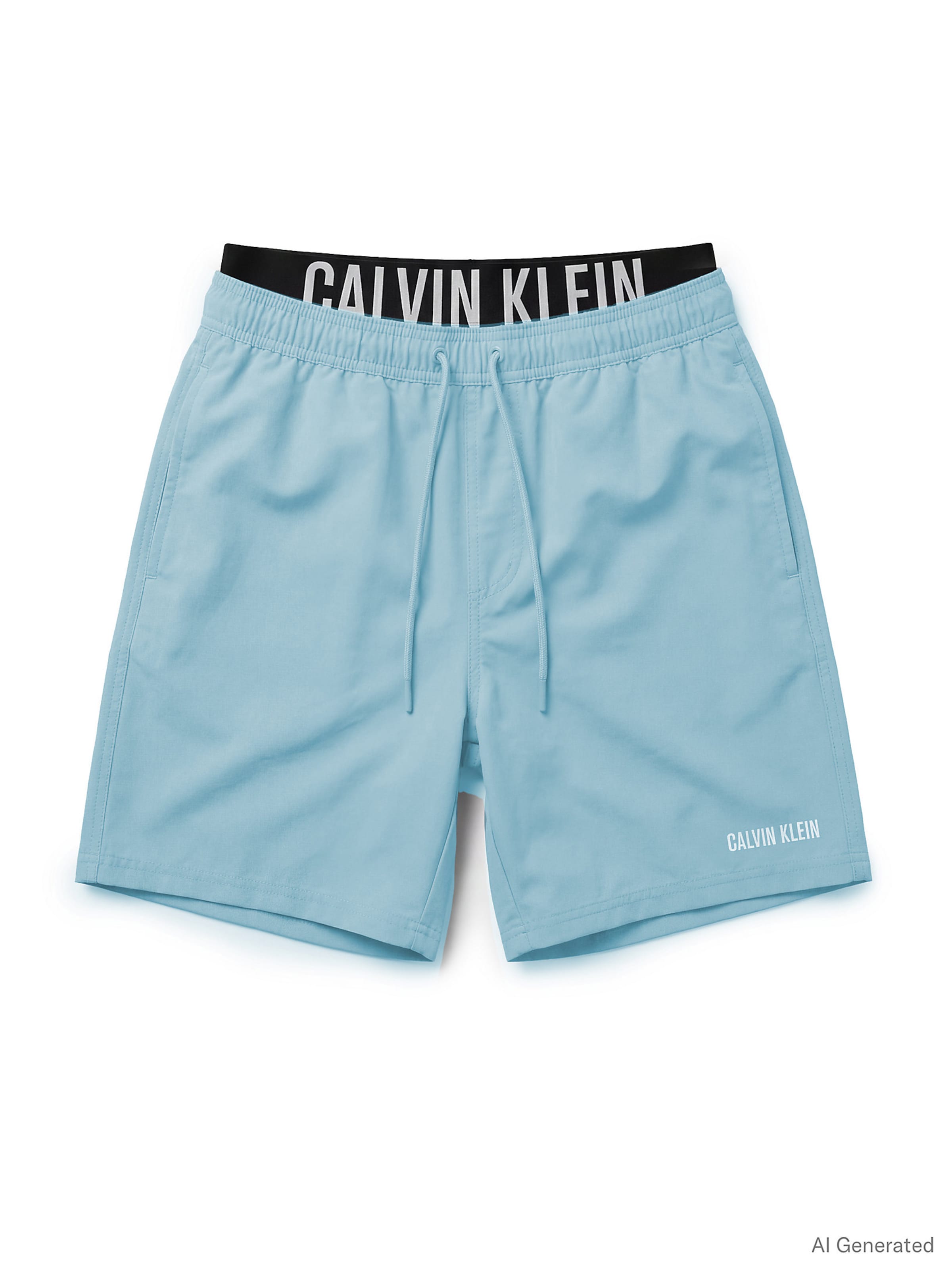 

Calvin Klein Swimwear Шорты Board Shorts 'Intense Power' в светло-голубом цвете