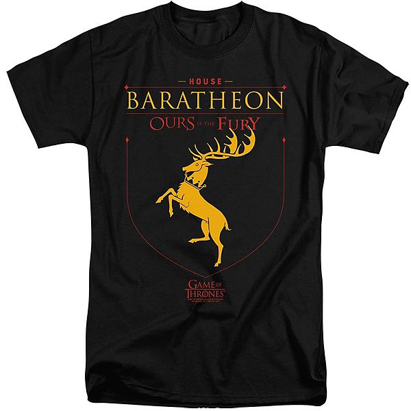 

Футболка с длинным рукавом и гербом дома Баратеонов из "Игры престолов" Licensed Character