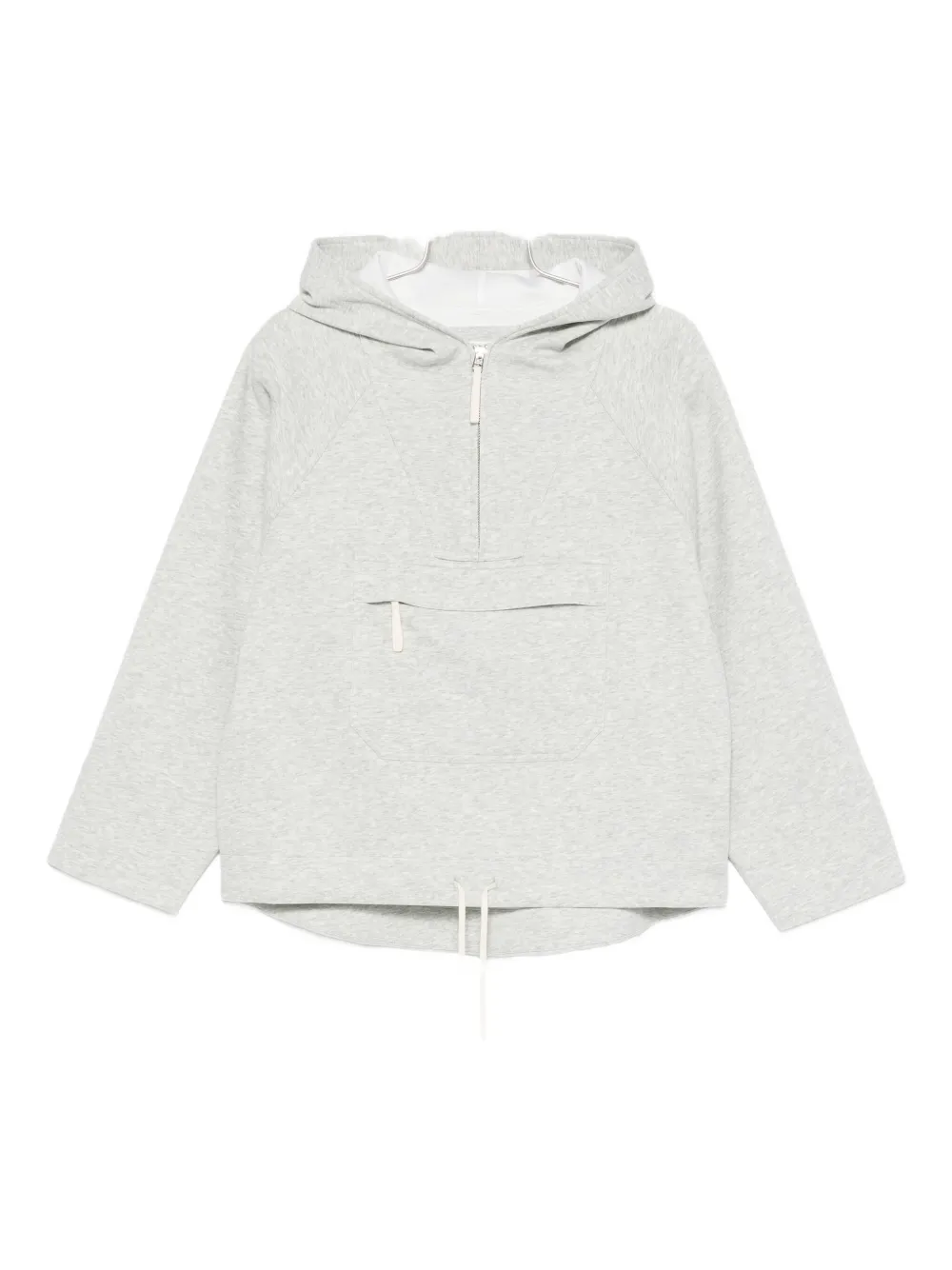 

Худи на молнии до половины Co, серый