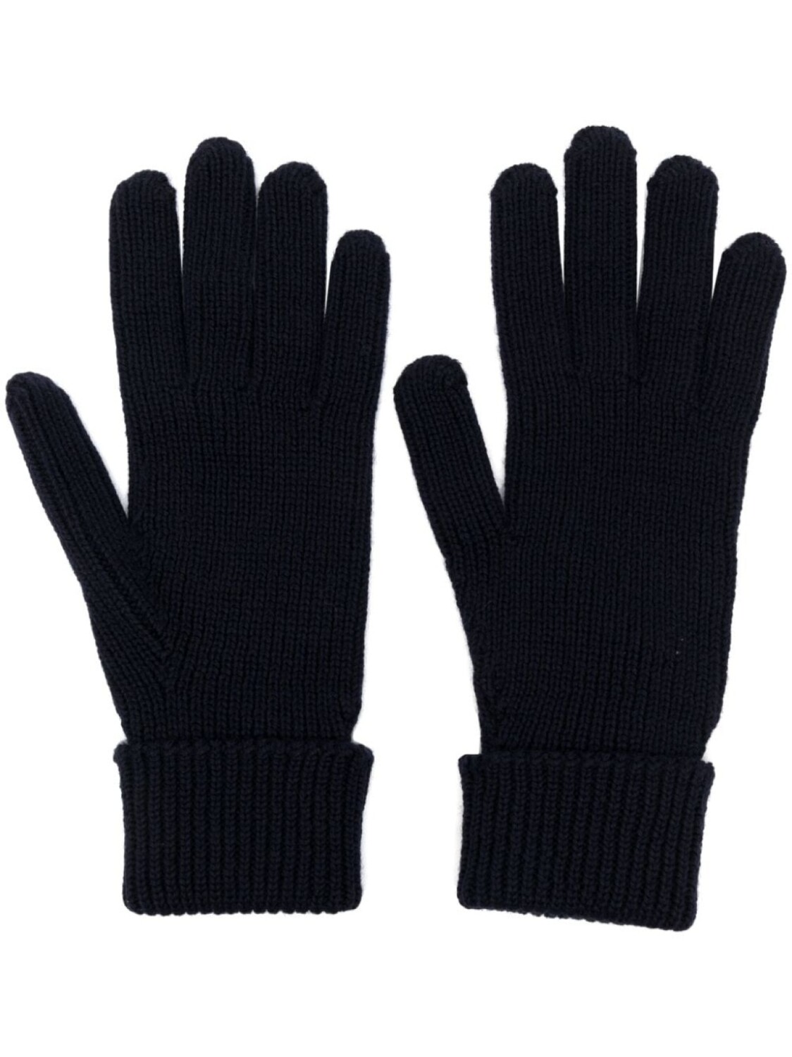 

Перчатки из вирджинской шерсти с нашивкой-логотипом Woolrich, синий