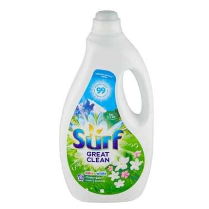 

Great Color White Mountain Fresh Jasmine Гель для стирки 3 литра Surf