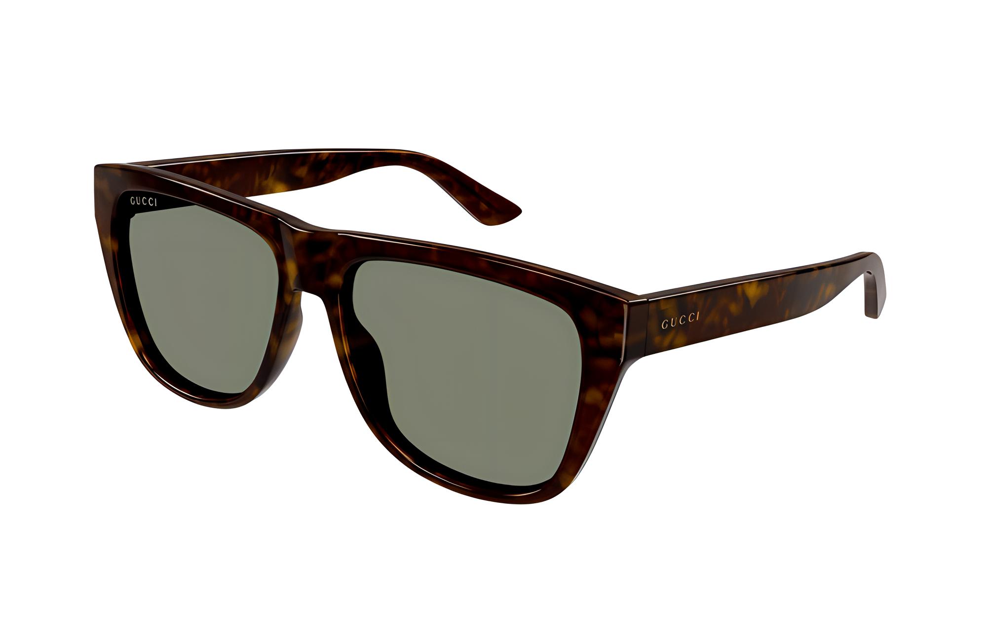 

Солнцезащитные очки в оправе «Авиатор» Gucci, коричневый