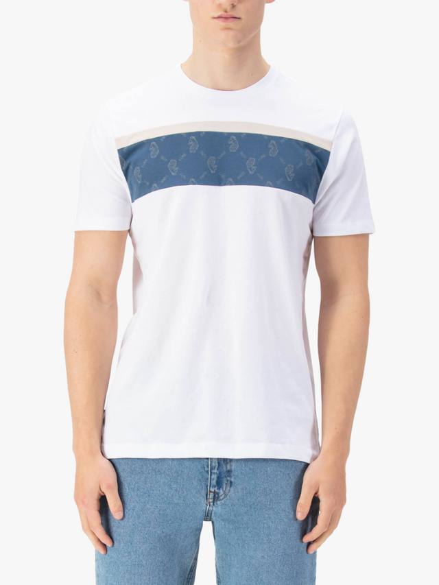 

Футболка с круглым вырезом lions den LUKE 1977, цвет White/Denim Blue