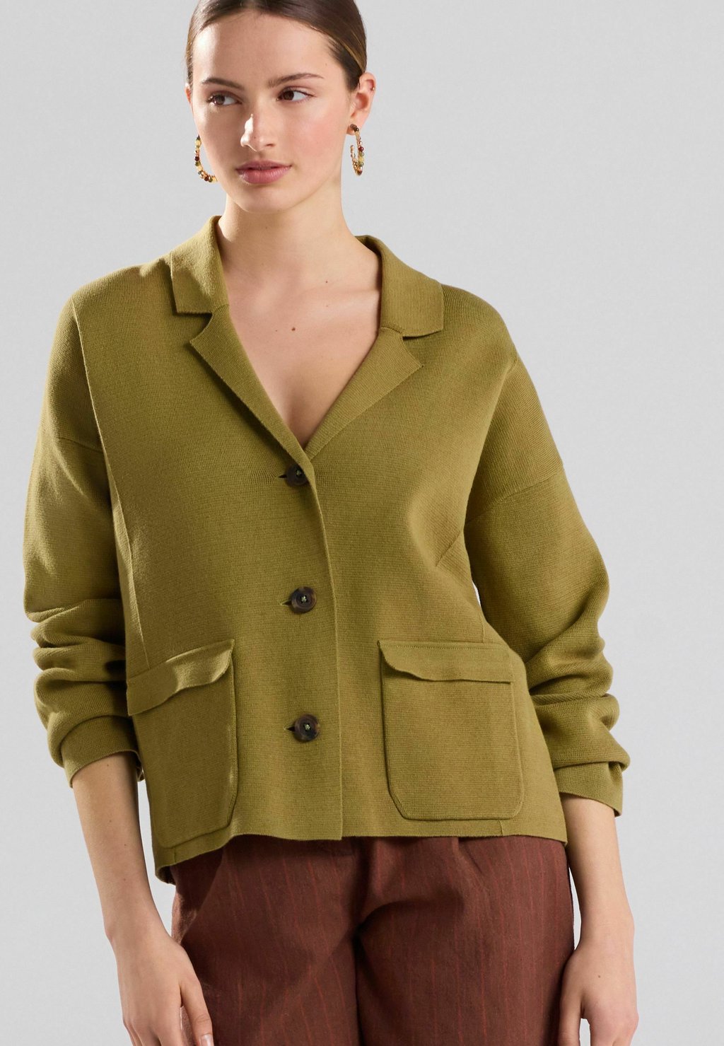 

Блейзер SMART - Cardigan Next, зеленый