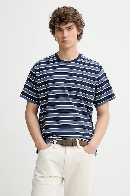 

Хлопковая футболка The Essential Tee Levi'S, темно-синий