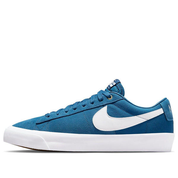 

Кроссовки zoom blazer low pro gt sb Nike, синий