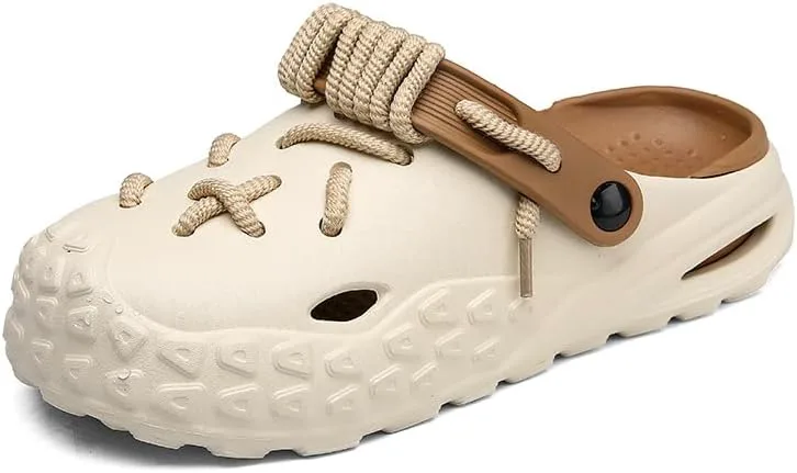 Arch Support Clogs for Men SWZEC, коричневый