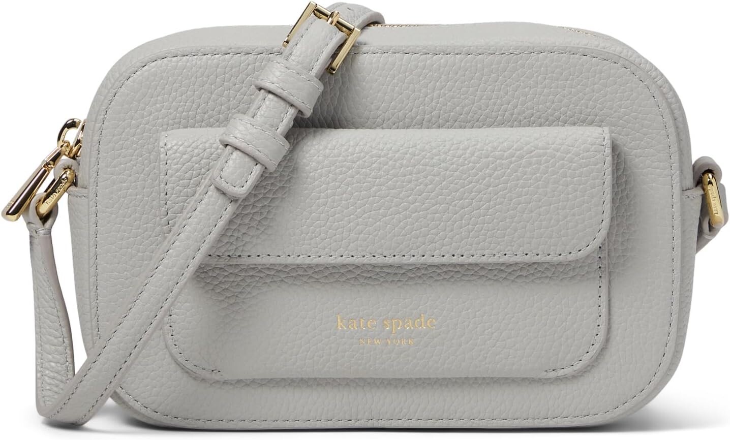 

Сумка кросс-боди Kate Spade New York Ava Pebbled Leather Crossbody, цвет Platinum Grey, Серый, Сумка кросс-боди Kate Spade New York Ava Pebbled Leather Crossbody, цвет Platinum Grey