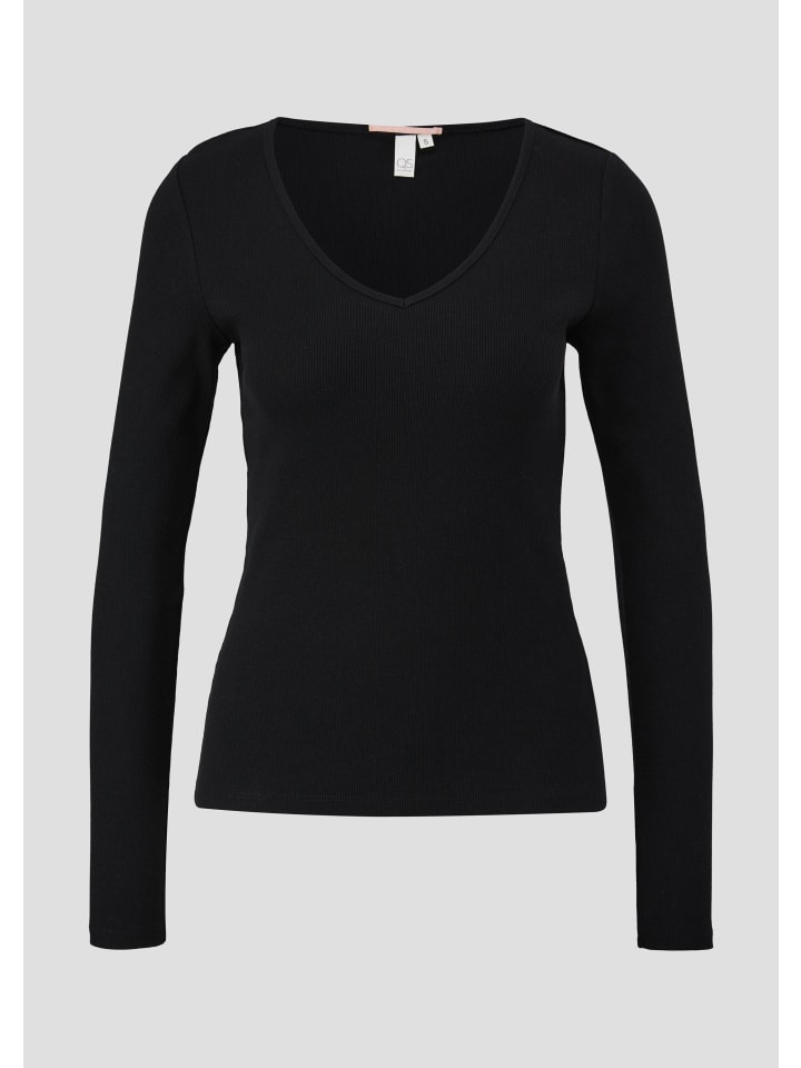 

QS Лонгслив черного цвета (9999)