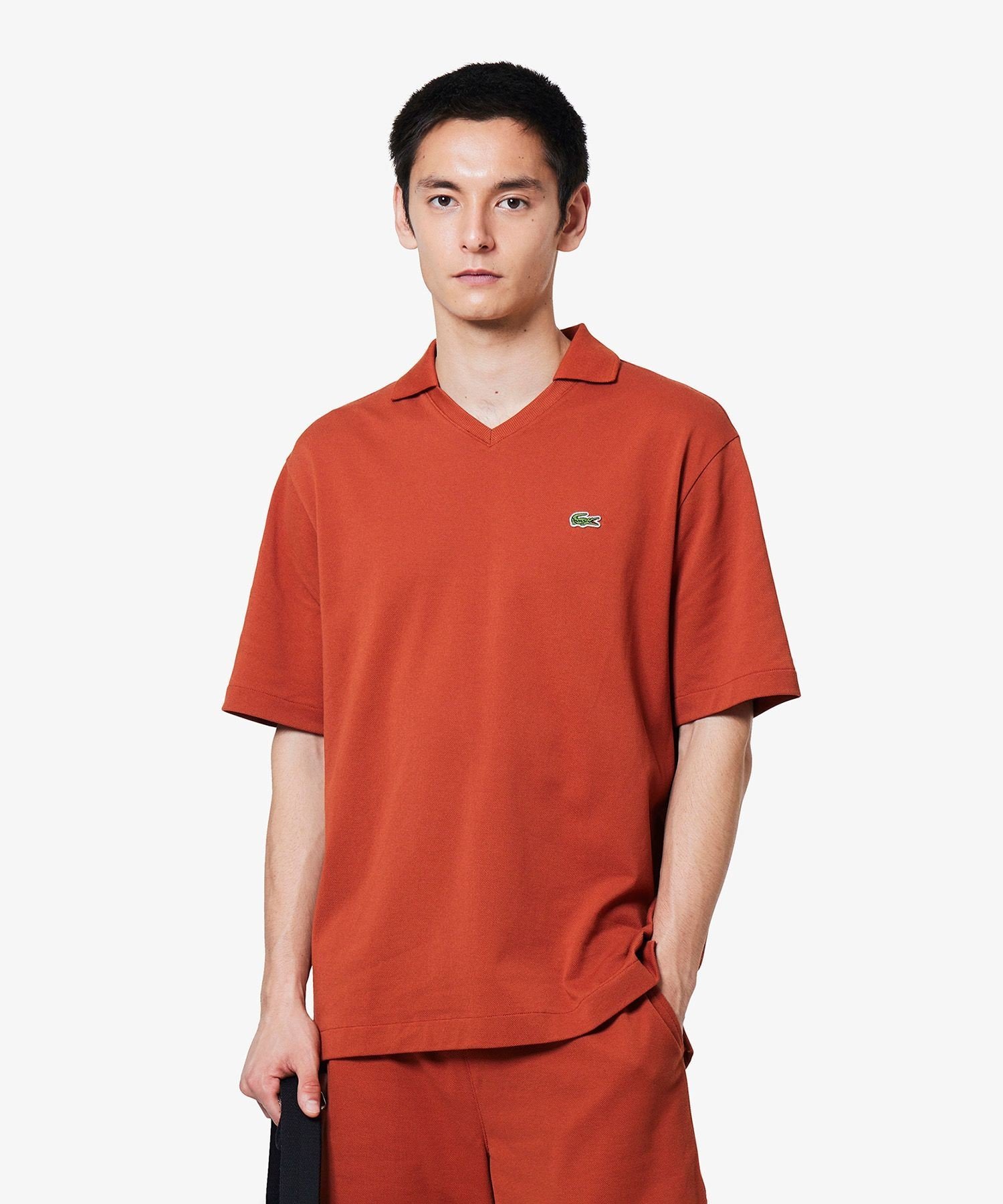 Рубашка-поло LACOSTE L.12.12, Brick