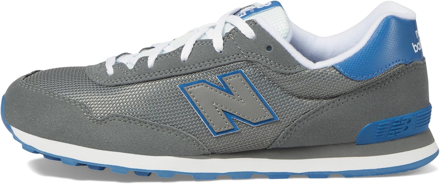 Кроссовки New Balance Kids 515 V1 на шнуровке, голубой — фото 4