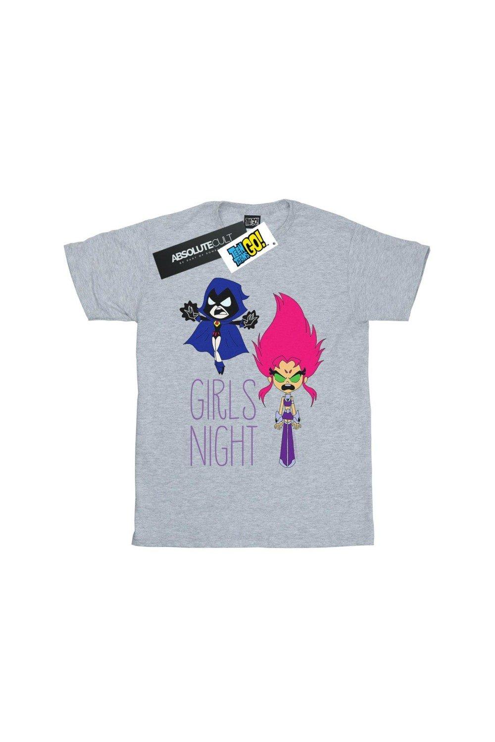 

Хлопковая футболка Teen Titans Go Night DC Comics, серый