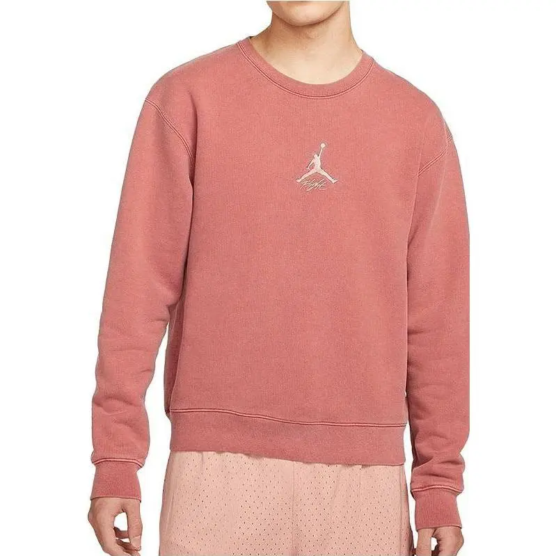 Jordan Свитшот мужской Rusty Pink с круглым вырезом Moderate Regular