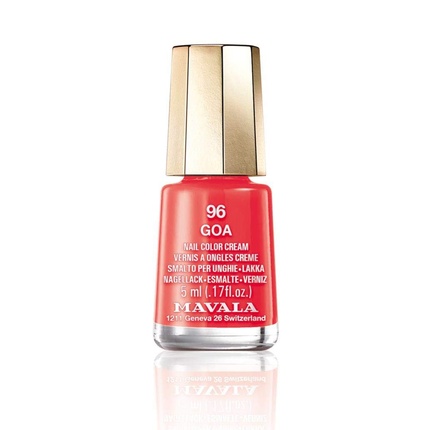 

Мини-лак для ногтей 5 мл № 96 Goa Vibrant Red Mavala