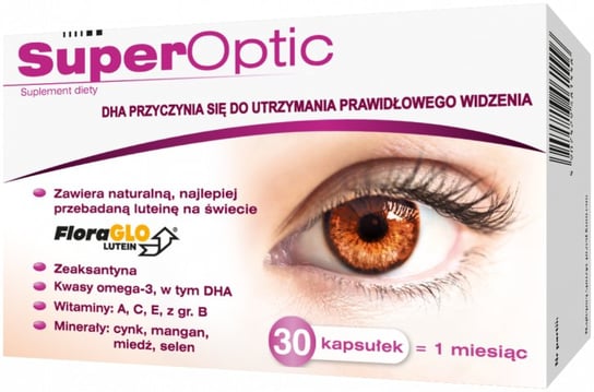 

SuperOptic, Добавка , 30 капсул. Medana Pharma