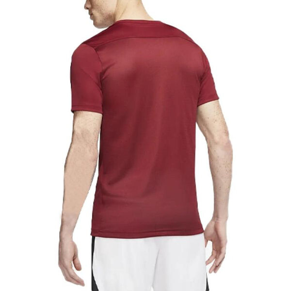 Футболка men's dri-fit logo printing round neck pullover short sleeve us edition wine red t-shirt Nike, мультиколор — фото 3