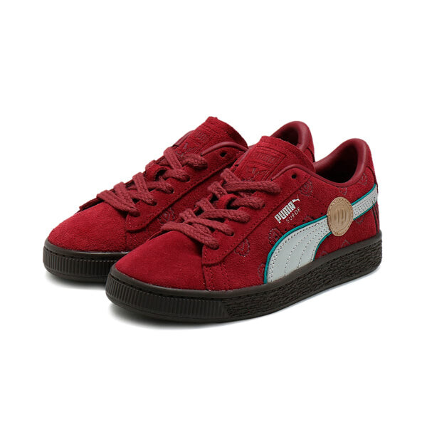 Кроссовки x one piece suede 'red hair pirates' Puma, красный — фото 3