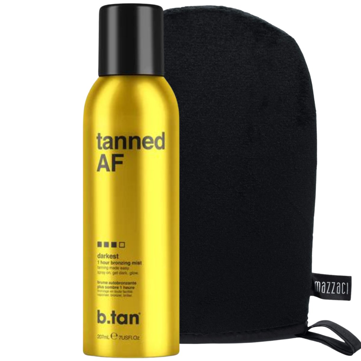 

B.tan Tanned Af Bronzing Mist Туман + перчатка