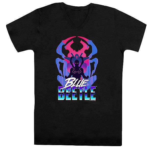 

Футболка с силуэтом синего жука Licensed Character