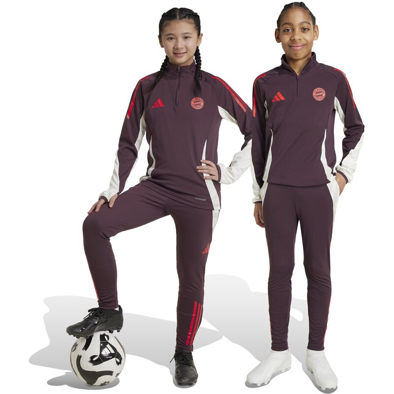Фан-Штаны ФК Бавария Мюнхен Tiro 24 детские Adidas, мультиколор — фото 2