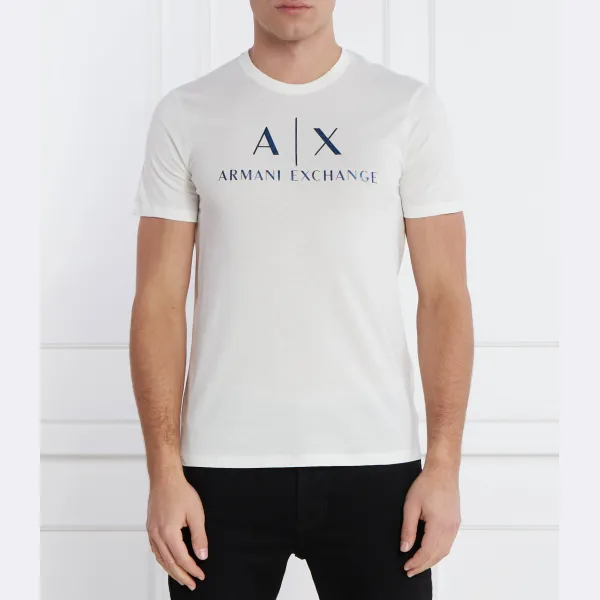 

Футболка стандартного кроя Armani Exchange, белый
