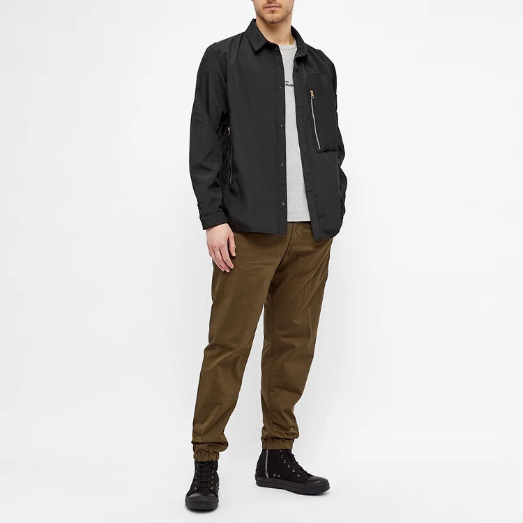 Куртка мужская Stone Island Shadow Project с карманами, черный — фото 4