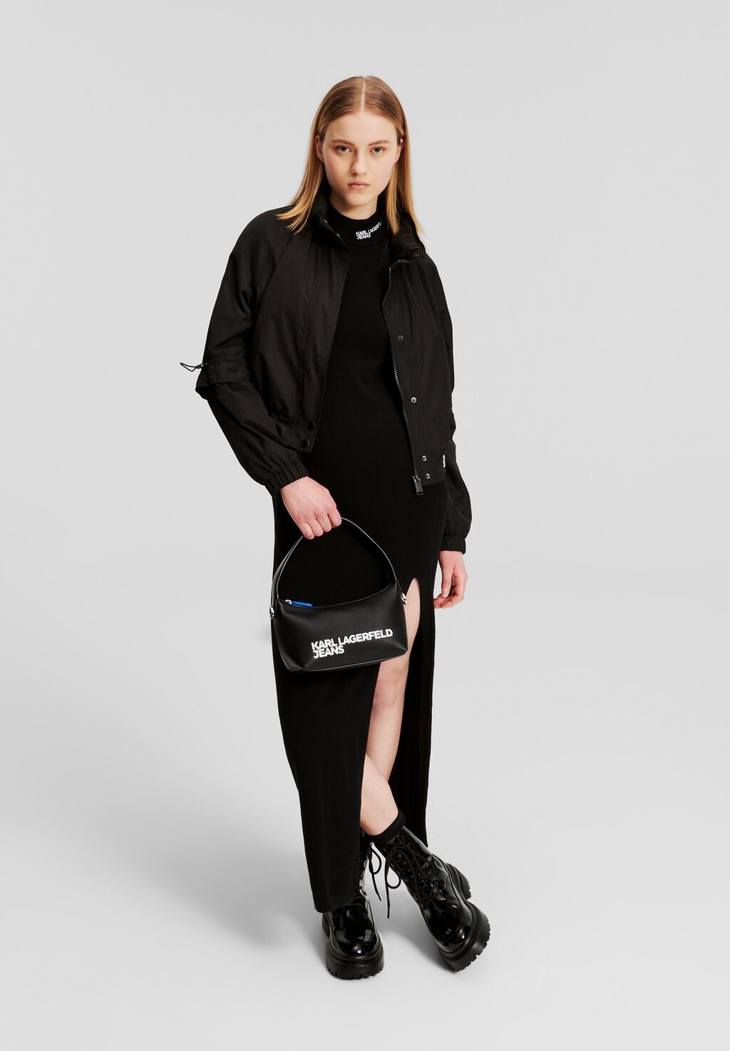 

Сарафан SLEEVELESS Karl Lagerfeld, черный