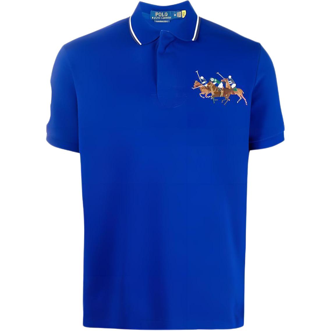 

Polo Ralph Lauren Мужская рубашка-поло SS23, синяя