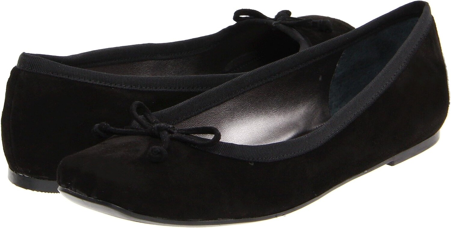 

Туфли на плоской подошве Nine West Loredana, цвет Black/Black Suede