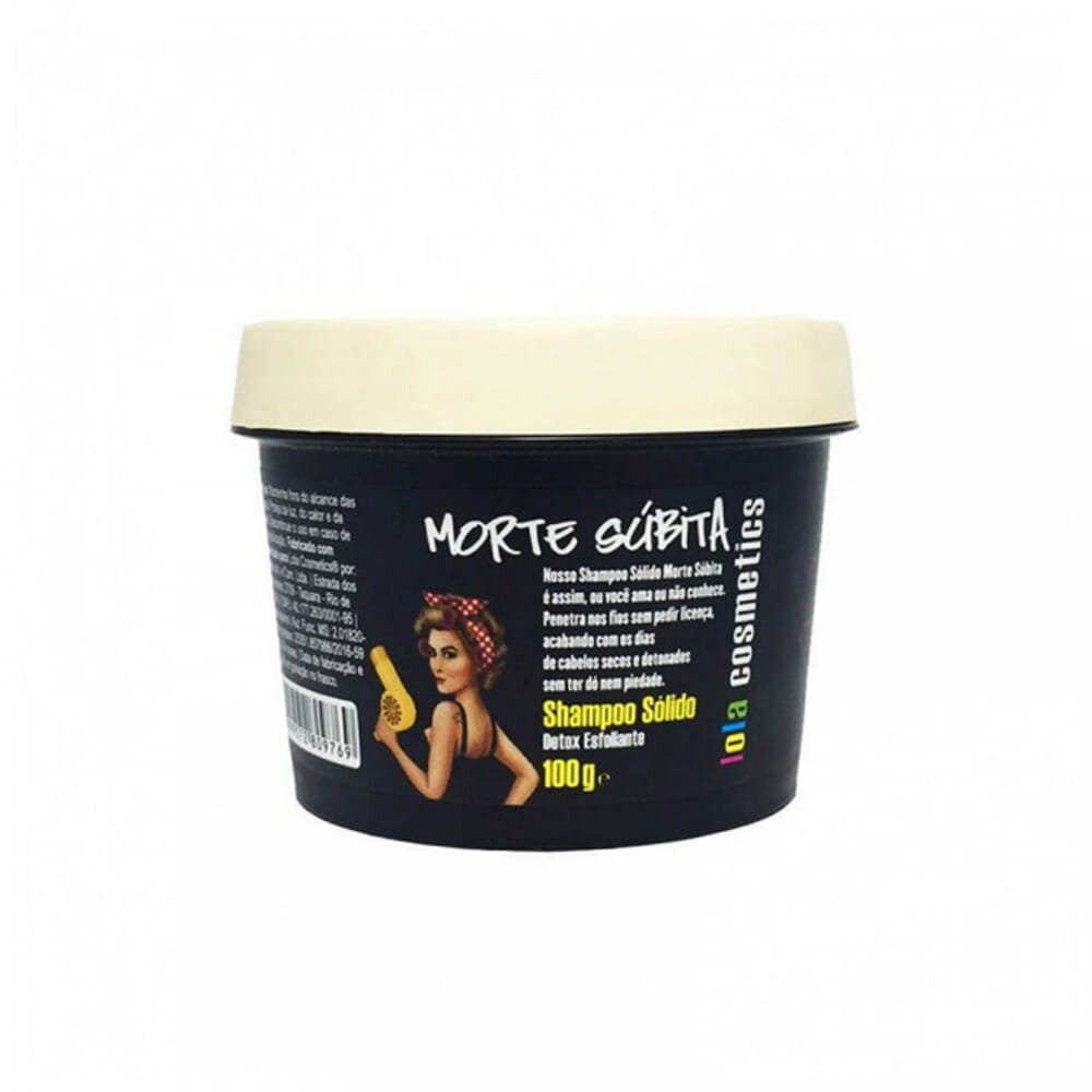 

Lola Cosmetics, Morte Subita Shampoo Solido, Шампунь-пилинг кубик, 100г