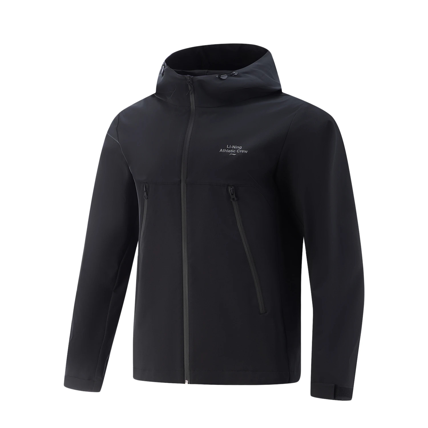 

LINING Фитнес куртка тренч черный мужской, Black