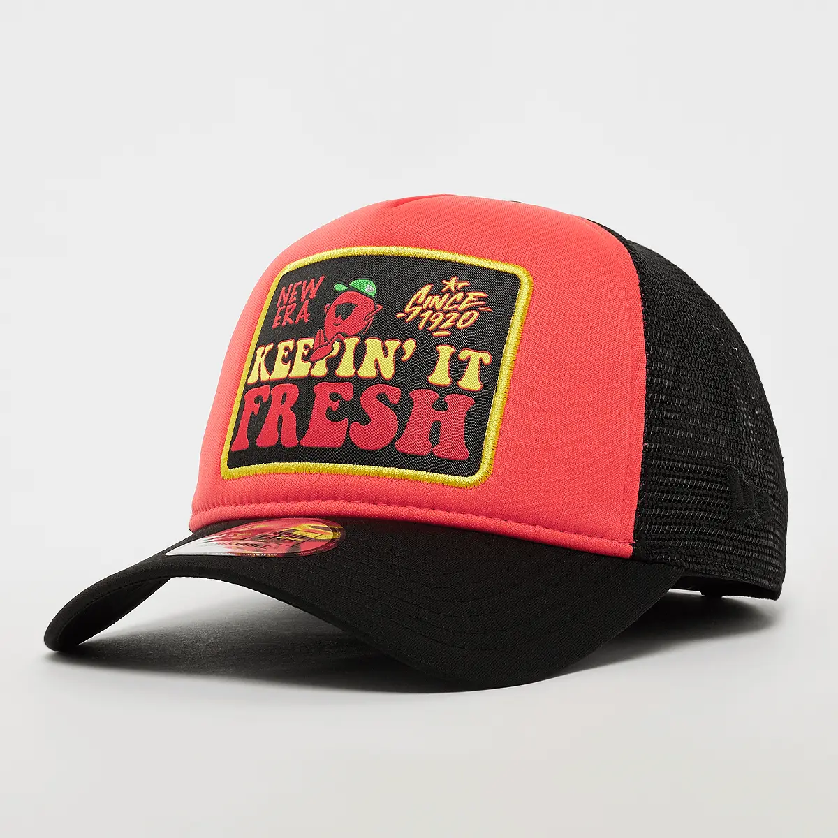 

Бейсболка New Era A-Frame Trucker NE Patch, многоцветный/красный