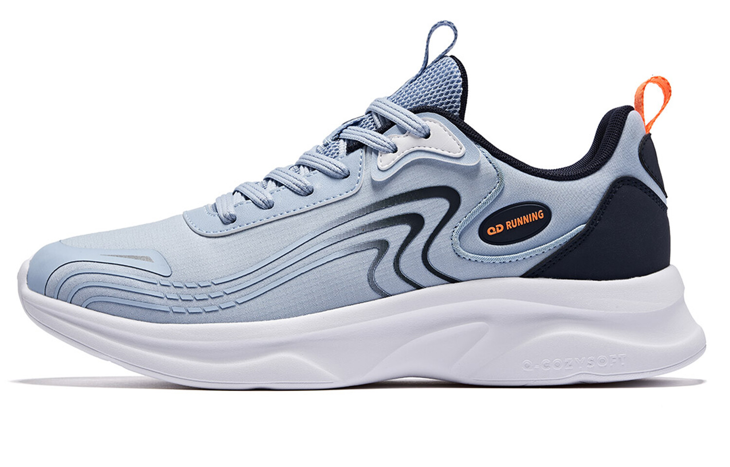 

Кроссовки мужские с низким верхом Smoke Blue/Nova Blue Qiaodan