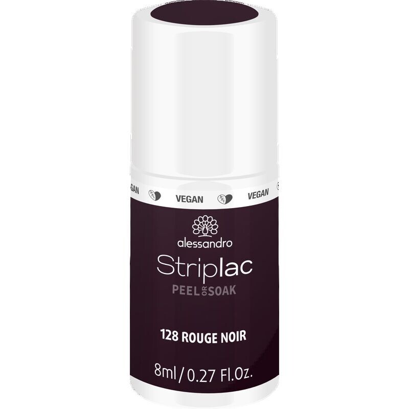 

STRIPLAC PEEL OR SOAK ROUGE NOIR – ВЕГАНСКИЙ Alessandro, 8 ml