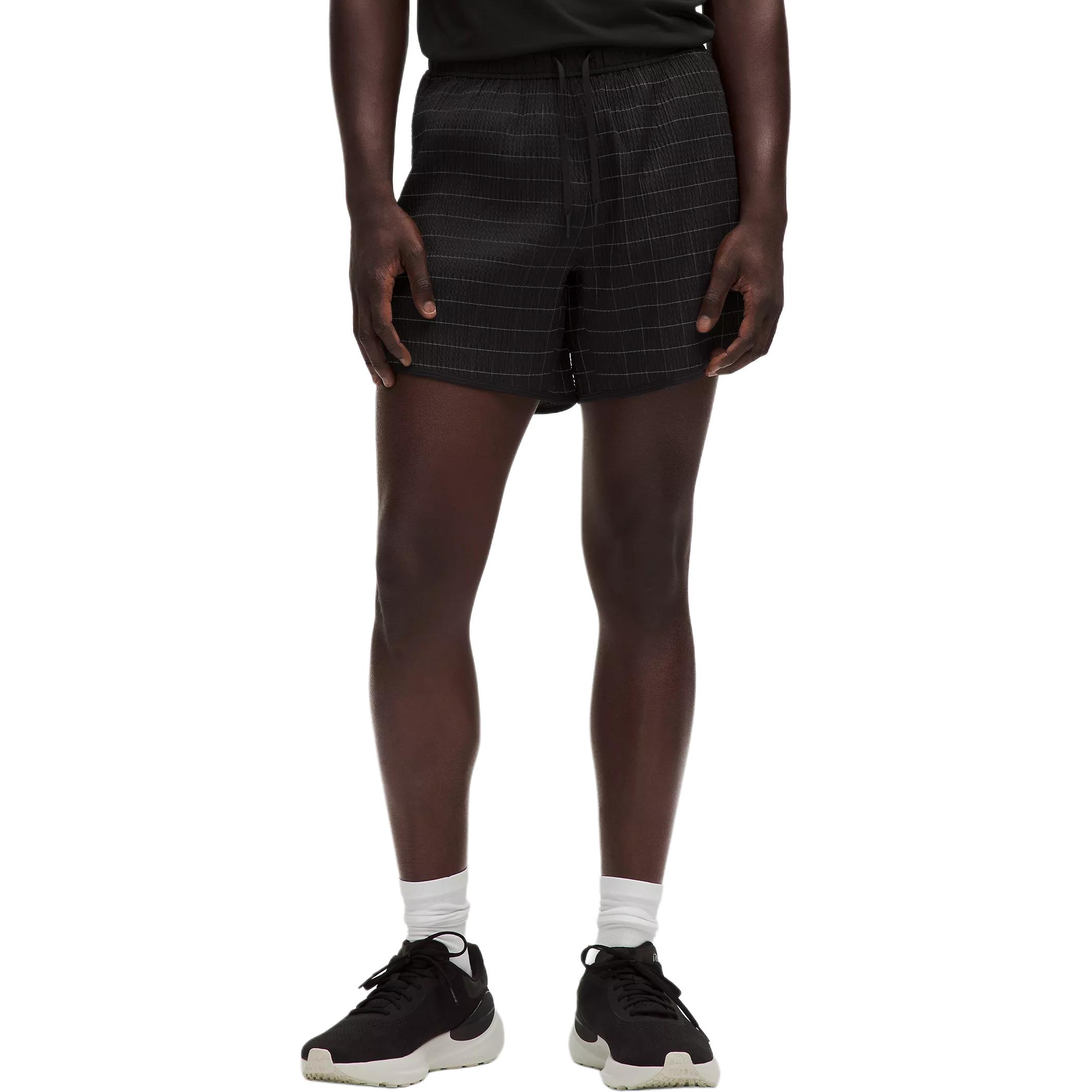 

Шорты Mile Maker Reflective Linerless Casual мужские Lululemon, черный